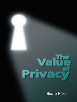 cover image of The Value of Privacy